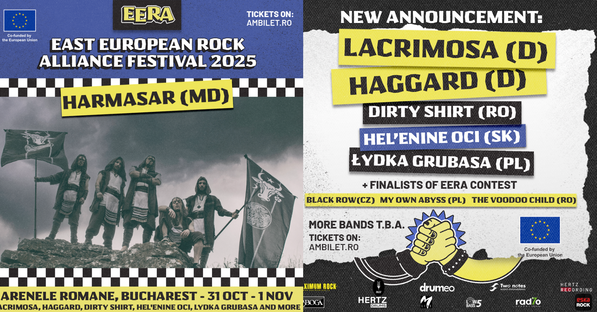 EERA Festival 2025 &#8211; New Band Announcement – Harmasar