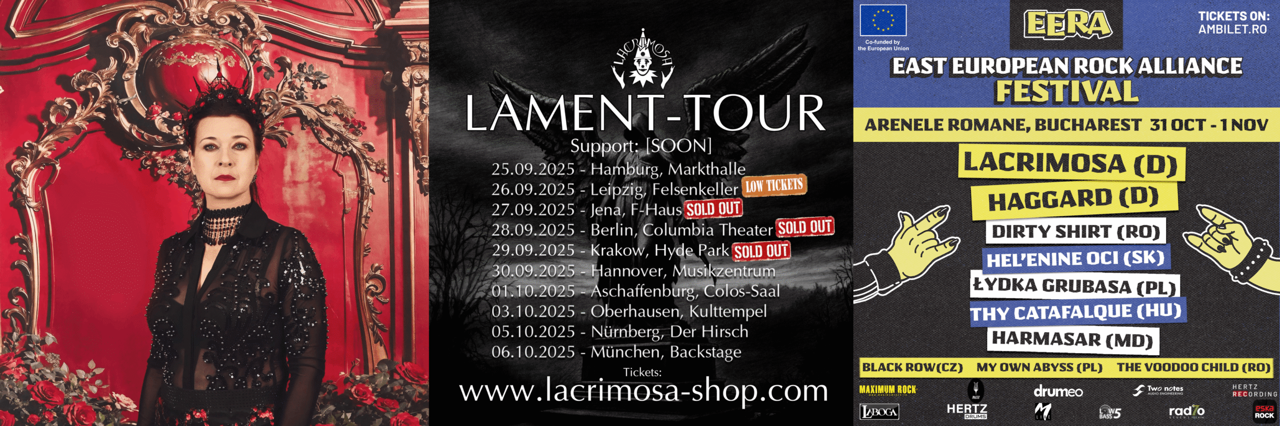 Lacrimosa to Perform at EERA Festival Despite Anne Nurmi’s Illness